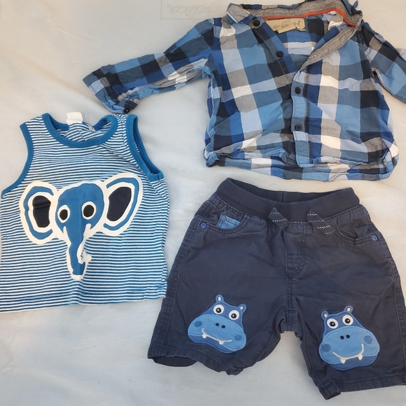 Short, shirt and tank top - Picture 1 of 1